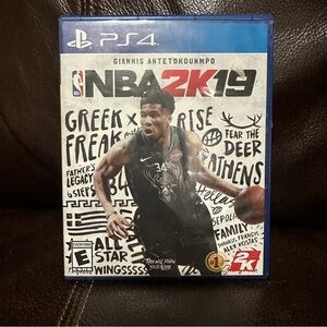 NBA 2K19 - PlayStation 4 Complete With Manual